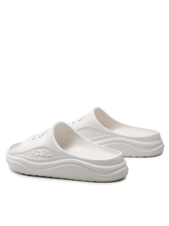 KARL LAGERFELD Γυναίκες Παντόφλες KL85008 Λευκό Λευκό 3 KARL LAGERFELD Γυναίκες Παντόφλες KL85008 Λευκό Λευκό - Image 3