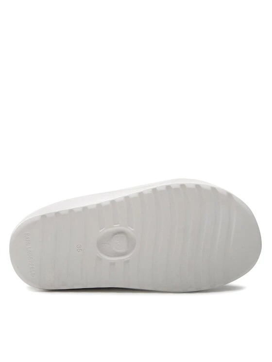 KARL LAGERFELD Γυναίκες Παντόφλες KL85008 Λευκό Λευκό 4 KARL LAGERFELD Γυναίκες Παντόφλες KL85008 Λευκό Λευκό - Image 4