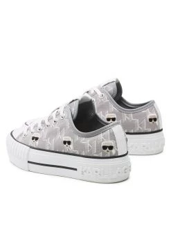 KARL LAGERFELD Γυναίκες Κλειστά Παπούτσια Sneakers KL60414 Γκρι Γκρι -KARL LAGERFELD Κατάστημα unnamed file 2258