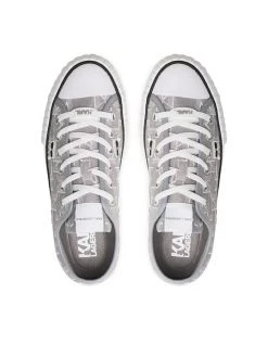 KARL LAGERFELD Γυναίκες Κλειστά Παπούτσια Sneakers KL60414 Γκρι Γκρι -KARL LAGERFELD Κατάστημα unnamed file 2260