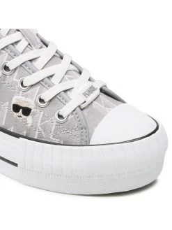 KARL LAGERFELD Γυναίκες Κλειστά Παπούτσια Sneakers KL60414 Γκρι Γκρι -KARL LAGERFELD Κατάστημα unnamed file 2261