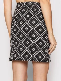 KARL LAGERFELD Γυναίκες Φούστα Mini Boucle 220W1204 Μαύρο Regular Fit Μαύρο -KARL LAGERFELD Κατάστημα unnamed file 227