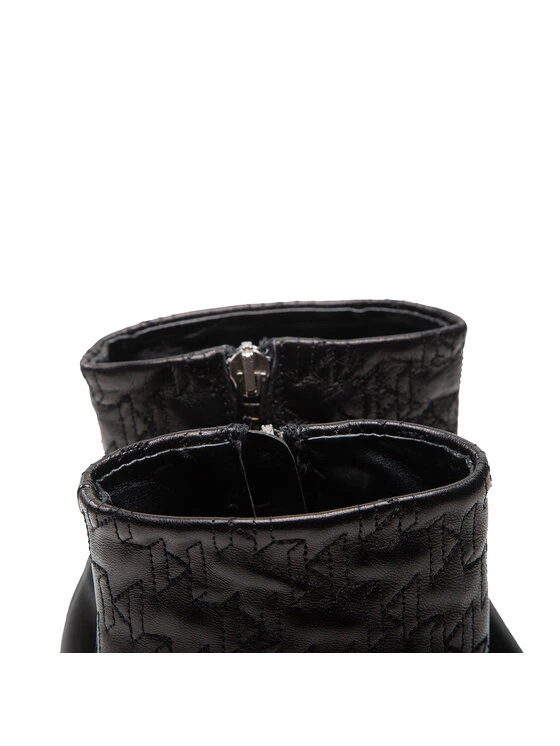KARL LAGERFELD Γυναίκες Biker Μποτάκια Μποτάκια KL30661 Μαύρο Μαύρο 5 KARL LAGERFELD Γυναίκες Biker Μποτάκια Μποτάκια KL30661 Μαύρο Μαύρο - Image 5
