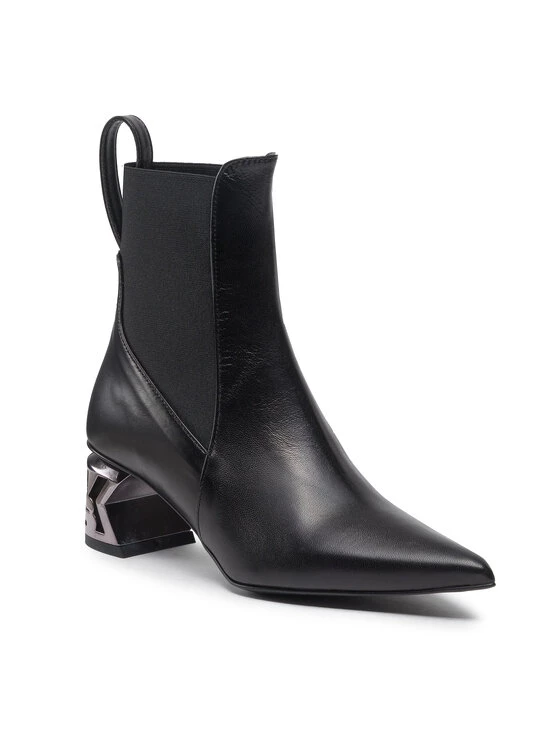 KARL LAGERFELD Γυναίκες Biker Μποτάκια Μποτάκια KL30635 Μαύρο Μαύρο 1 KARL LAGERFELD Γυναίκες Biker Μποτάκια Μποτάκια KL30635 Μαύρο Μαύρο