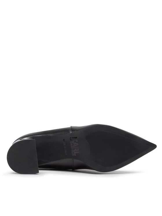 KARL LAGERFELD Γυναίκες Biker Μποτάκια Μποτάκια KL30635 Μαύρο Μαύρο 4 KARL LAGERFELD Γυναίκες Biker Μποτάκια Μποτάκια KL30635 Μαύρο Μαύρο - Image 4