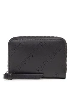 KARL LAGERFELD Γυναίκες Πορτοφόλια Μικρό Πορτοφόλι Γυναικείο 221W3224 Μαύρο Μαύρο