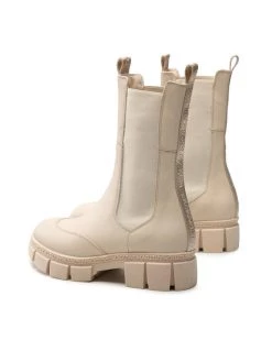 KARL LAGERFELD Γυναίκες Biker Μποτάκια Μποτάκια με λάστιχο KL43280 Μπεζ Μπεζ -KARL LAGERFELD Κατάστημα unnamed file 2344