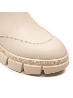 KARL LAGERFELD Γυναίκες Biker Μποτάκια Μποτάκια με λάστιχο KL43280 Μπεζ Μπεζ -KARL LAGERFELD Κατάστημα unnamed file 2347