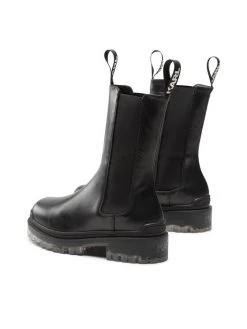 KARL LAGERFELD Γυναίκες Biker Μποτάκια Μποτάκια με λάστιχο KL41680 Μαύρο Μαύρο -KARL LAGERFELD Κατάστημα unnamed file 2356