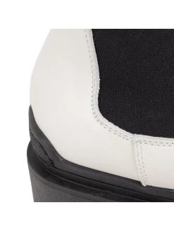 KARL LAGERFELD Γυναίκες Biker Μποτάκια Μποτάκια με λάστιχο KL41680 Λευκό Λευκό -KARL LAGERFELD Κατάστημα unnamed file 2365