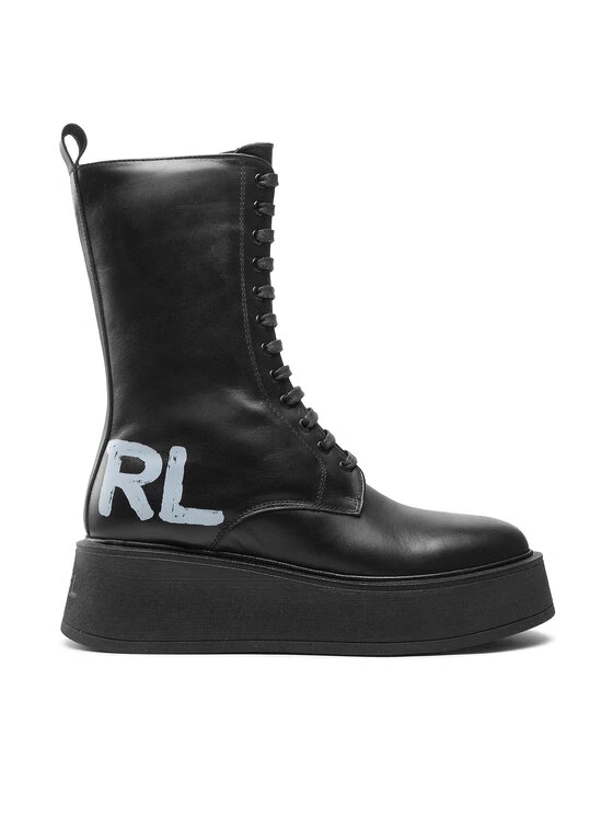 KARL LAGERFELD Γυναίκες Μπότες KL42475 Μαύρο Μαύρο 2 KARL LAGERFELD Γυναίκες Μπότες KL42475 Μαύρο Μαύρο - Image 2