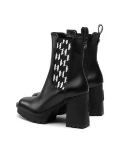 KARL LAGERFELD Γυναίκες Biker Μποτάκια Μποτάκια KL30158 Μαύρο Μαύρο -KARL LAGERFELD Κατάστημα unnamed file 2374