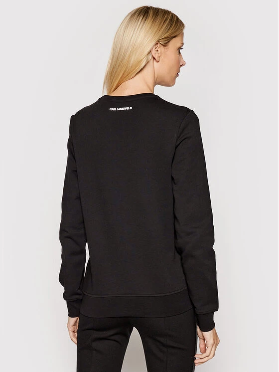 KARL LAGERFELD Γυναίκες Μπλούζες Μπλούζα Ikonik Choupette 210W1823 Μαύρο Regular Fit Μαύρο 3 KARL LAGERFELD Γυναίκες Μπλούζες Μπλούζα Ikonik Choupette 210W1823 Μαύρο Regular Fit Μαύρο - Image 3