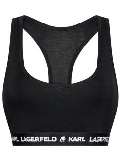KARL LAGERFELD Γυναίκες Χωρίς Μπανέλα Σουτιέν τοπ Logo 211W2102 Μαύρο Μαύρο -KARL LAGERFELD Κατάστημα unnamed file 254