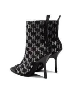 KARL LAGERFELD Γυναίκες Biker Μποτάκια Μποτάκια KL30951 Μαύρο Μαύρο -KARL LAGERFELD Κατάστημα unnamed file 2548