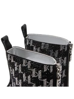 KARL LAGERFELD Γυναίκες Biker Μποτάκια Μποτάκια KL30951 Μαύρο Μαύρο -KARL LAGERFELD Κατάστημα unnamed file 2550