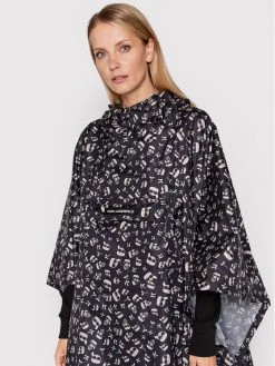 KARL LAGERFELD Γυναίκες Αδιάβροχα Μπουφάν Πόντσο Ikonik Aop Rain 220W3973 Μαύρο Relaxed Fit Μαύρο 8 KARL LAGERFELD Γυναίκες Αδιάβροχα Μπουφάν Πόντσο Ikonik Aop Rain 220W3973 Μαύρο Relaxed Fit Μαύρο -KARL LAGERFELD Κατάστημα unnamed file 2561