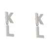 KARL LAGERFELD Γυναίκες Σκουλαρίκια 225W3928 Ασημί Ασημί