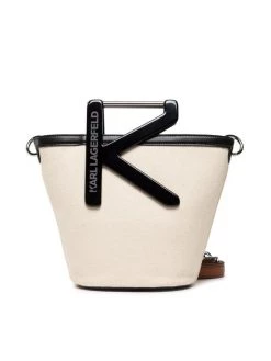 KARL LAGERFELD Γυναίκες Τσάντες με Χερούλι Τσάντα 225W3051 Μπεζ Μπεζ