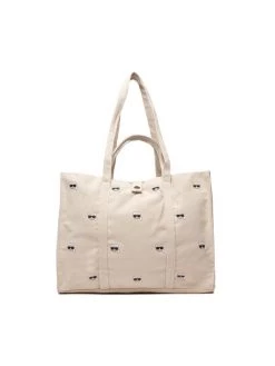 KARL LAGERFELD Γυναίκες Τσάντες με Χερούλι Τσάντα 225W3903 Μπεζ Μπεζ