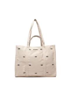 KARL LAGERFELD Γυναίκες Τσάντες με Χερούλι Τσάντα 225W3903 Μπεζ Μπεζ -KARL LAGERFELD Κατάστημα unnamed file 2644