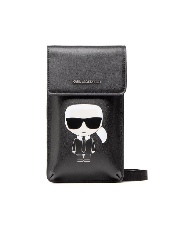 KARL LAGERFELD Γυναίκες Θήκες Κινητού Τηλεφώνου Θήκη κινητού 225W3207 Μαύρο Μαύρο 2 KARL LAGERFELD Γυναίκες Θήκες Κινητού Τηλεφώνου Θήκη κινητού 225W3207 Μαύρο Μαύρο - Image 2