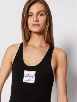 KARL LAGERFELD Γυναίκες Κορμάκια κορμάκι Karl By Karl Logo 216W2091 Μαύρο Slim Fit Μαύρο -KARL LAGERFELD Κατάστημα unnamed file 266