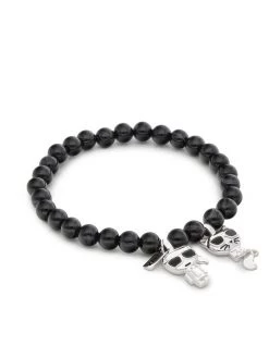 KARL LAGERFELD Γυναίκες Βραχιόλια Βραχιόλι 225W3937 Μαύρο Μαύρο