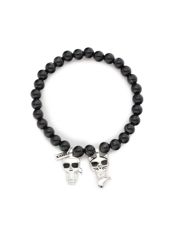 KARL LAGERFELD Γυναίκες Βραχιόλια Βραχιόλι 225W3937 Μαύρο Μαύρο 2 KARL LAGERFELD Γυναίκες Βραχιόλια Βραχιόλι 225W3937 Μαύρο Μαύρο - Image 2