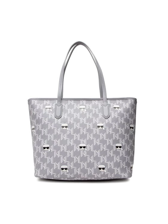 KARL LAGERFELD Γυναίκες Τσάντες Shoppers Τσάντα 225W3026 Γκρι Γκρι 4 KARL LAGERFELD Γυναίκες Τσάντες Shoppers Τσάντα 225W3026 Γκρι Γκρι - Image 4