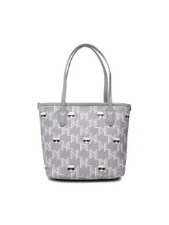 KARL LAGERFELD Γυναίκες Τσάντες με Χερούλι Τσάντα 225W3028 Γκρι Γκρι -KARL LAGERFELD Κατάστημα unnamed file 2697