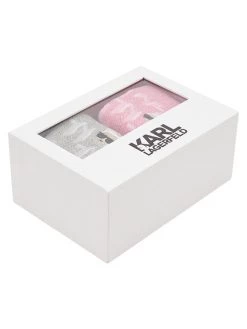 KARL LAGERFELD Γυναίκες Ψηλές Κάλτσες Σετ 2 ζευγάρια ψηλές κάλτσες γυναικείες Ikonik Monogram 225W6004 Έγχρωμο Έγχρωμο -KARL LAGERFELD Κατάστημα unnamed file 2705