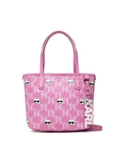KARL LAGERFELD Γυναίκες Τσάντες με Χερούλι Τσάντα 225W3028 Ροζ Ροζ