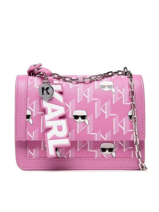 KARL LAGERFELD Γυναίκες Τσάντες Βραδινές Τσάντα 225W3030 Ροζ Ροζ 1 KARL LAGERFELD Γυναίκες Τσάντες Βραδινές Τσάντα 225W3030 Ροζ Ροζ