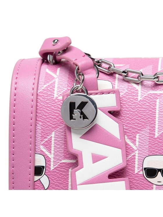 KARL LAGERFELD Γυναίκες Τσάντες Βραδινές Τσάντα 225W3030 Ροζ Ροζ 2 KARL LAGERFELD Γυναίκες Τσάντες Βραδινές Τσάντα 225W3030 Ροζ Ροζ - Image 2