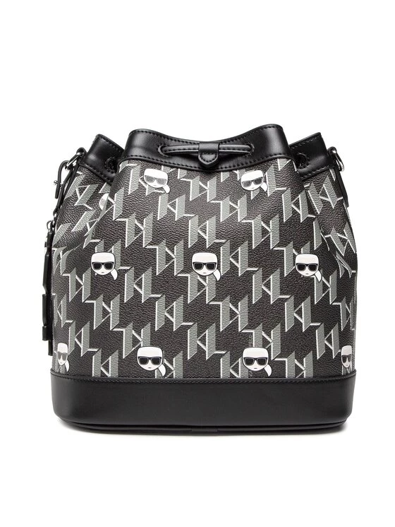 KARL LAGERFELD Γυναίκες Τσάντες Πουγκί Τσάντα 225W3029 Μαύρο Μαύρο 4 KARL LAGERFELD Γυναίκες Τσάντες Πουγκί Τσάντα 225W3029 Μαύρο Μαύρο - Image 4