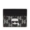 KARL LAGERFELD Άνδρες Θήκες Πιστωτικών Καρτών Θήκη πιστωτικών καρτών 225W3217 Μαύρο Μαύρο