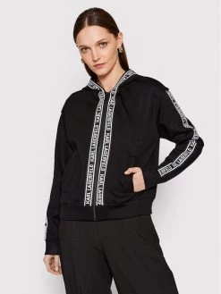 KARL LAGERFELD Γυναίκες Μπλούζες Μπλούζα 220W1805 Μαύρο Regular Fit Μαύρο