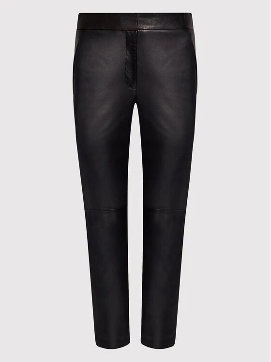 KARL LAGERFELD Γυναίκες Δερμάτινα Παντελόνια Παντελόνι δερμάτινο 216W1901 Μαύρο Slim Fit Μαύρο 5 KARL LAGERFELD Γυναίκες Δερμάτινα Παντελόνια Παντελόνι δερμάτινο 216W1901 Μαύρο Slim Fit Μαύρο - Image 5