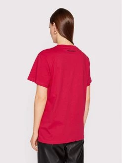 KARL LAGERFELD Γυναίκες T-shirts T-Shirt Ikonik Animal Logo 220W1780 Ροζ Regular Fit Ροζ -KARL LAGERFELD Κατάστημα unnamed file 2772