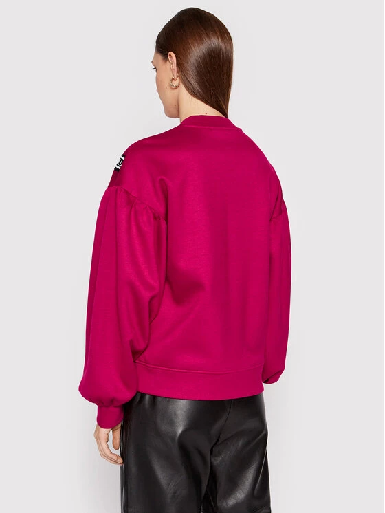 KARL LAGERFELD Γυναίκες Μπλούζες Μπλούζα Bi-Colour Logo 220W1802 Ροζ Relaxed Fit Ροζ 3 KARL LAGERFELD Γυναίκες Μπλούζες Μπλούζα Bi-Colour Logo 220W1802 Ροζ Relaxed Fit Ροζ - Image 3