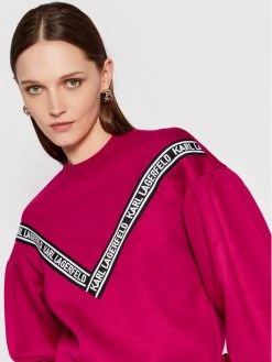 KARL LAGERFELD Γυναίκες Μπλούζες Μπλούζα Bi-Colour Logo 220W1802 Ροζ Relaxed Fit Ροζ 8 KARL LAGERFELD Γυναίκες Μπλούζες Μπλούζα Bi-Colour Logo 220W1802 Ροζ Relaxed Fit Ροζ -KARL LAGERFELD Κατάστημα unnamed file 2778