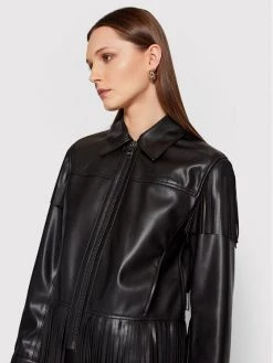 KARL LAGERFELD Γυναίκες Δερμάτινα Μπουφάν Μπουφάν από απομίμηση δέρματος Fringe 220W1405 Μαύρο Regular Fit Μαύρο 9 KARL LAGERFELD Γυναίκες Δερμάτινα Μπουφάν Μπουφάν από απομίμηση δέρματος Fringe 220W1405 Μαύρο Regular Fit Μαύρο -KARL LAGERFELD Κατάστημα unnamed file 2818