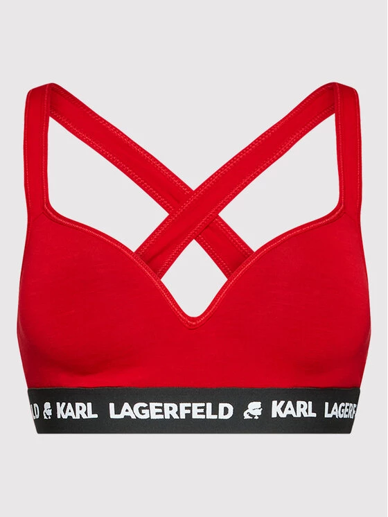 KARL LAGERFELD Γυναίκες Χωρίς Μπανέλα Σουτιέν χωρίς μπανέλα Logo 211W2109 Κόκκινο Κόκκινο 3 KARL LAGERFELD Γυναίκες Χωρίς Μπανέλα Σουτιέν χωρίς μπανέλα Logo 211W2109 Κόκκινο Κόκκινο - Image 3