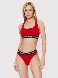 KARL LAGERFELD Γυναίκες Tops Σουτιέν τοπ Logo 211W2102 Κόκκινο Κόκκινο