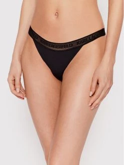 KARL LAGERFELD Γυναίκες Brazil Σλιπ Εσώρουχο Brazil Ultralight Logo 220W2164 Μαύρο Μαύρο