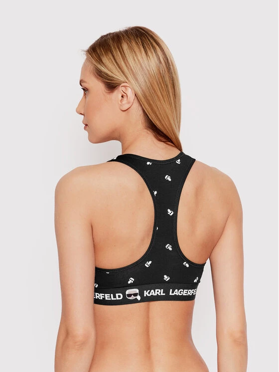 KARL LAGERFELD Γυναίκες Χωρίς Μπανέλα Σουτιέν τοπ Ikonik Logo 220W2102 Μαύρο Μαύρο 2 KARL LAGERFELD Γυναίκες Χωρίς Μπανέλα Σουτιέν τοπ Ikonik Logo 220W2102 Μαύρο Μαύρο - Image 2
