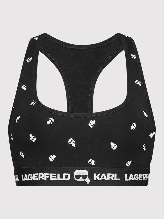 KARL LAGERFELD Γυναίκες Χωρίς Μπανέλα Σουτιέν τοπ Ikonik Logo 220W2102 Μαύρο Μαύρο 3 KARL LAGERFELD Γυναίκες Χωρίς Μπανέλα Σουτιέν τοπ Ikonik Logo 220W2102 Μαύρο Μαύρο - Image 3