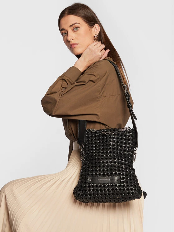 KARL LAGERFELD Γυναίκες Τσάντες Χιαστί Τσάντα 221W3043 Μαύρο Μαύρο 4 KARL LAGERFELD Γυναίκες Τσάντες Χιαστί Τσάντα 221W3043 Μαύρο Μαύρο - Image 4