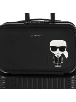 KARL LAGERFELD Άνδρες Βαλίτσες Μεσαία Σκληρή Βαλίτσα 220W3079 Μαύρο Μαύρο -KARL LAGERFELD Κατάστημα unnamed file 2932